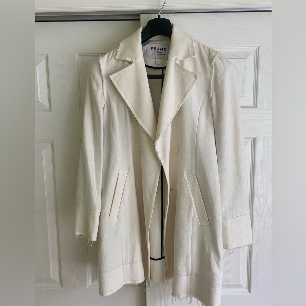 Frame white jacket